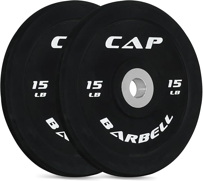 CAP Barbell Rubber Olympic Bumper Plate