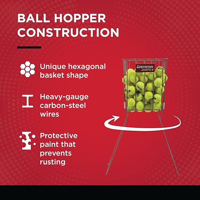 GAMMA Tennis Ball Hopper