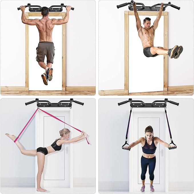 Kipika Heavy Duty Wall Mounted Doorway Pull Up Bar