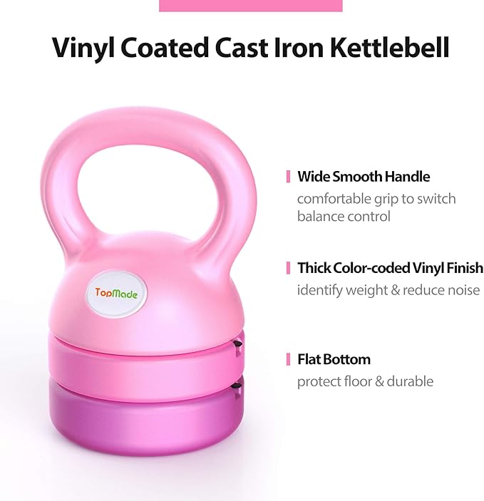 TopMade Adjustable Kettlebell - 5 8, 9,12lb 9,12lb Kettlebell