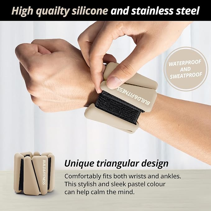 Wrist & Ankle Weights 2 (1lb (1lb or 2lb each 1kg or 2kg total).