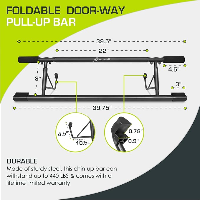 ProsourceFit Fit Multi-Grip Chin-Up/Pull-Up Bar