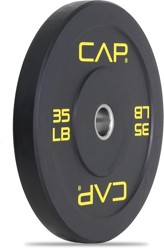 CAP Barbell Rubber Olympic Bumper Plate