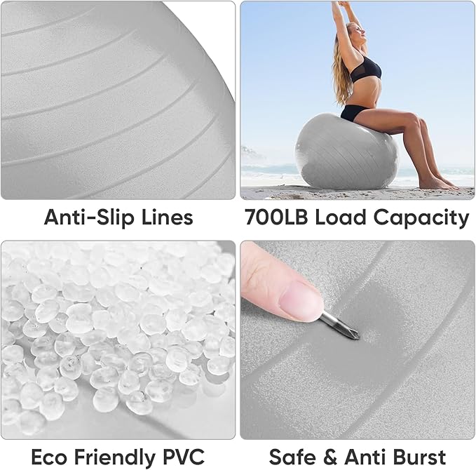 APEXUP Yoga Ball Exercise Ball