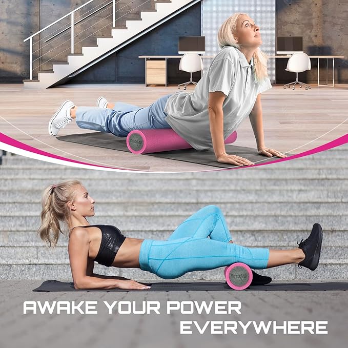 Yes4All Soft-Density Foam Roller 12 18, 24, 24, 36 36 inch