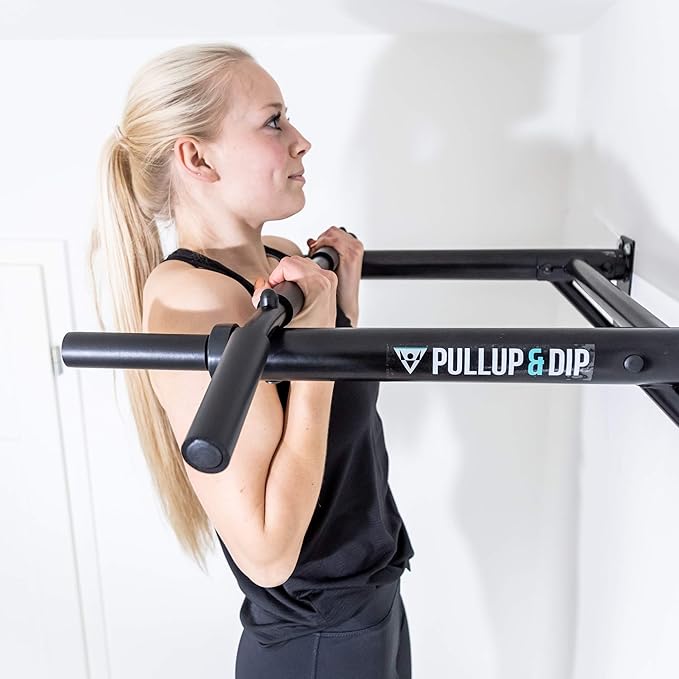PULLUP & DIP Wall Mounted Pull Up Bar 200 kg (440 lbs)