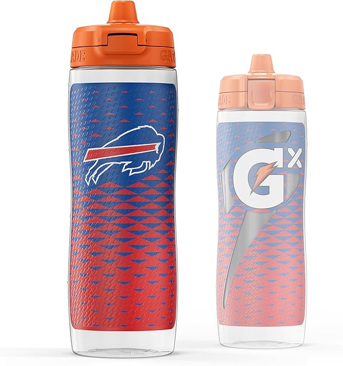 Gatorade Gx NFL Non-Slip Squeeze Bottles 30 fl