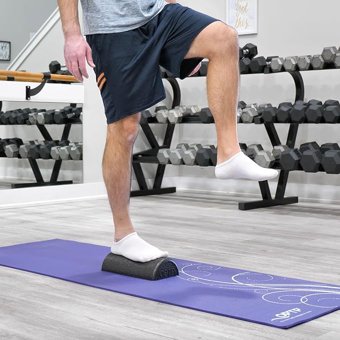 OPTP AXIS Firm Foam Roller 12" X 3" Half-Round)