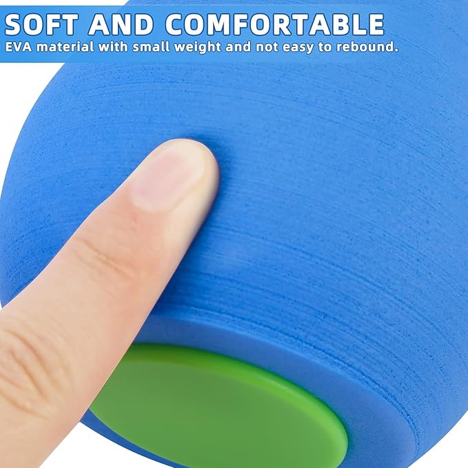 Aquatic Dumbells,1 Pair Foam Water Weights Aerobic Exercise