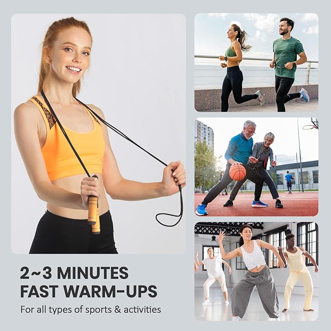Jump Rope, multifun Speed Jumping Rope with Calorie