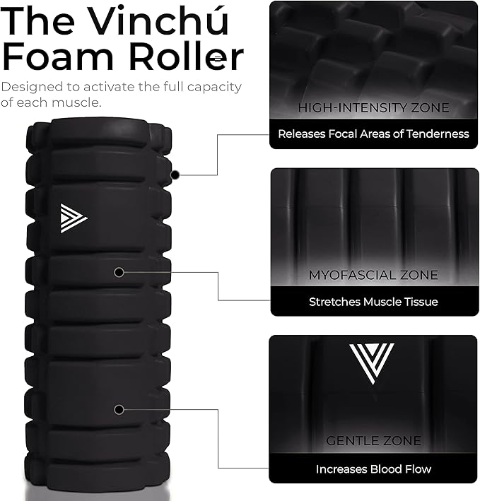 The Vinchu Foam Roller - Deep Tissue Massage