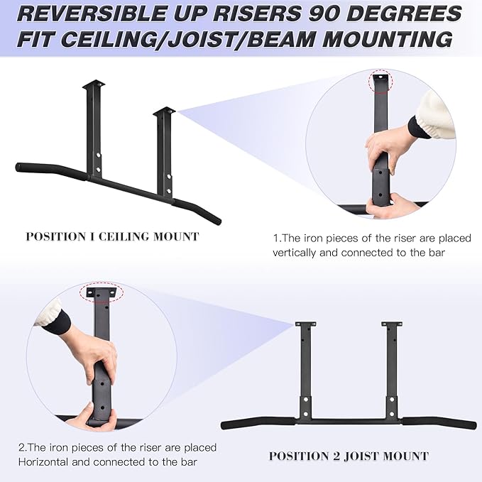 ATENTO Pull Up Bar 40'' Wide,