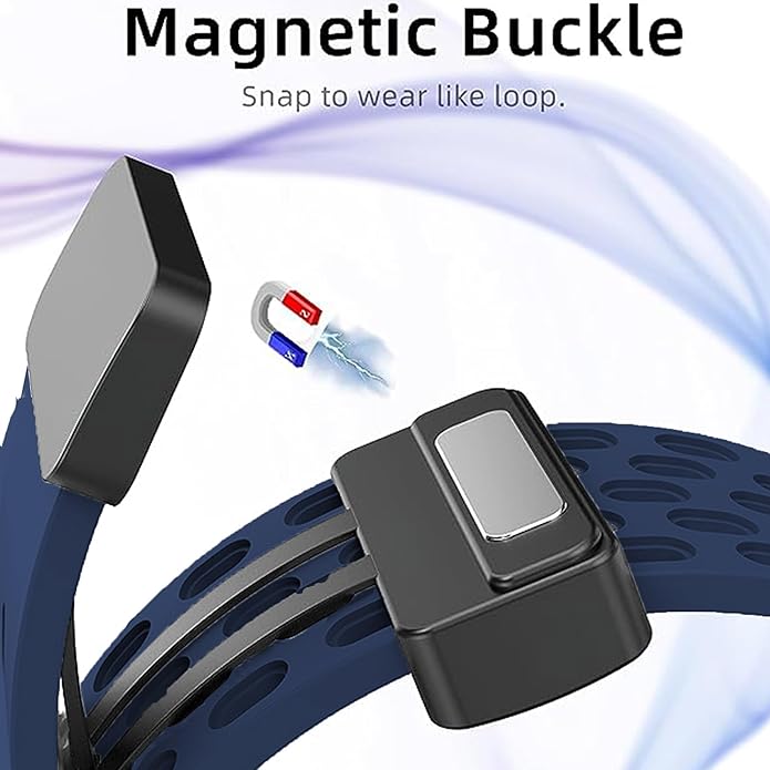 Compatible with SUUNTO OCEAN bands, 20mm, 22mm Quick Release Breathable Soft Silicone Sport Band with Magnetic Butterfly Clousure Replacemet Straps Compatible with SUUNTO OCEAN, RACE, RACE S, VERTICAL, 9 PEAK, 9 PEAK PRO, 5 Peak, 3 Smartwatch