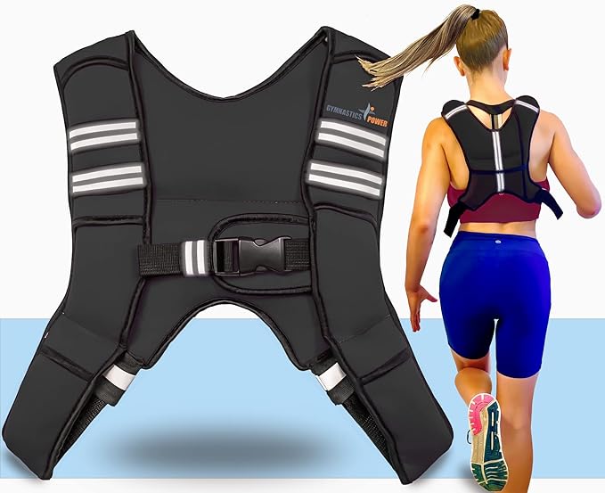 Weighted Vest 6lb, 10lb, 12lb, 25lb, 35lb, 45lb, 60lb Removable Iron Weights for Men and Women Workout for Calisthenics and Fitness Sport Training