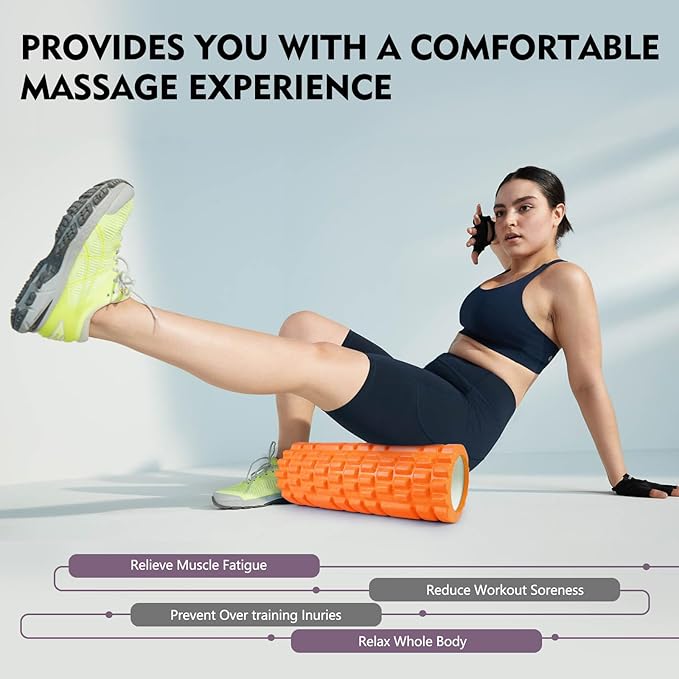 Foam Roller High Density Exercise Roller for Deep