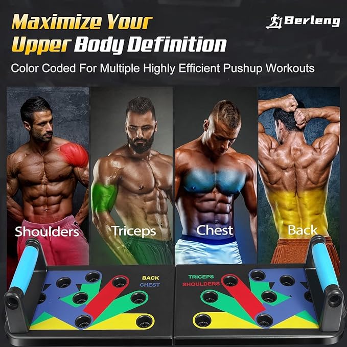 Solid Push Up Board Home Workout Equipment Multi-Functional
