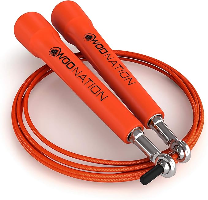 WOD Nation Adjustable Speed Jump Rope For Men