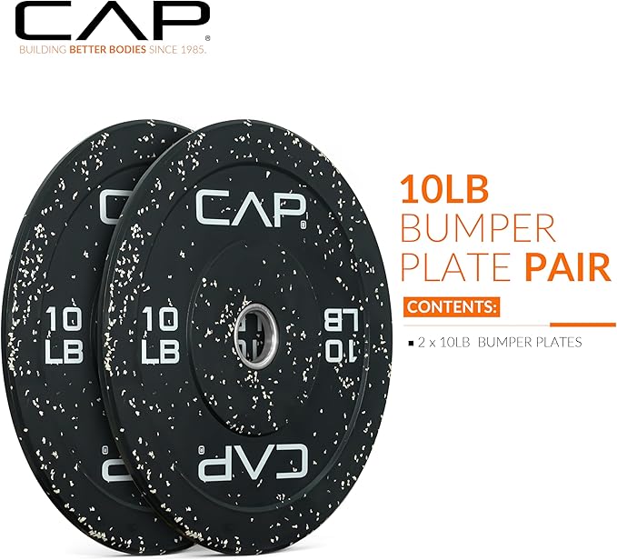 CAP Barbell Rubber Olympic Bumper Plate