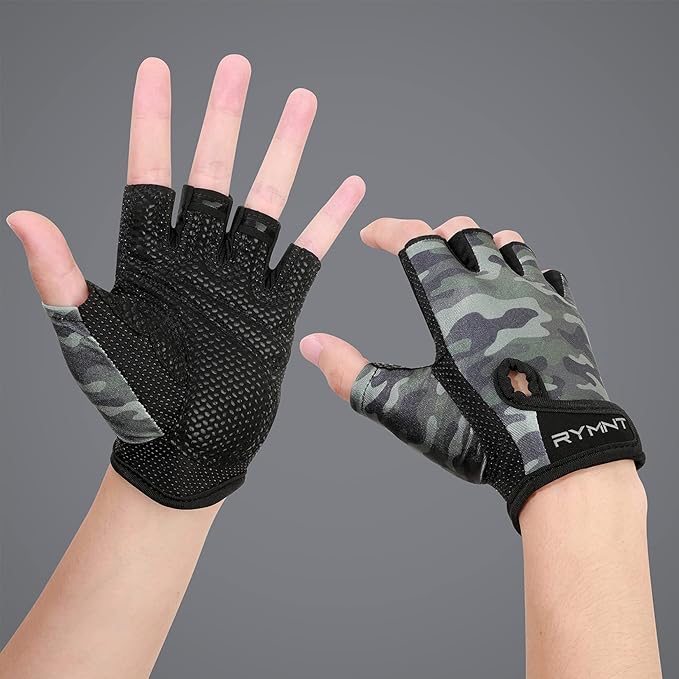 Workout Gloves for Women Men - Weight Lifting Gloves with Full Palm Protection & Extra Grip for Women Gym, Weightlifting, Weight Lift, Rowing, Exercise, Sport, Cycling