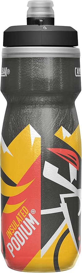 CamelBak Podium Chill Insulated Bike Water Bottle - 21oz, Carrera