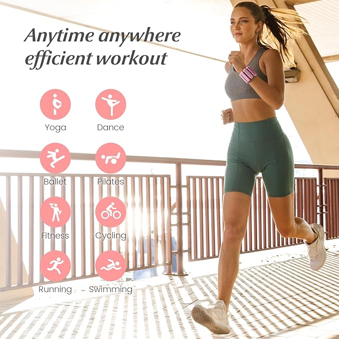 Ankle Weights Set of 2 (1lb Each)
