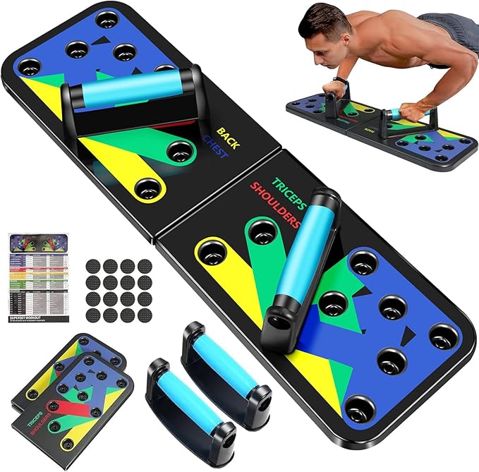 Solid Push Up Board Home Workout Equipment Multi-Functional