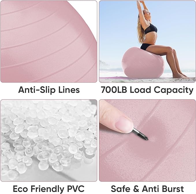 APEXUP Yoga Ball Exercise Ball