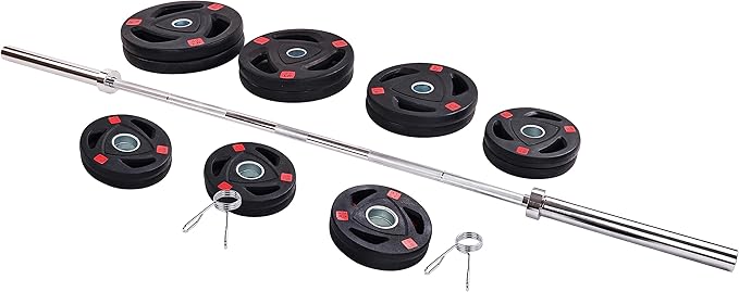 Signature Fitness Olympic 2-Inch Cast Iron Plate Weight