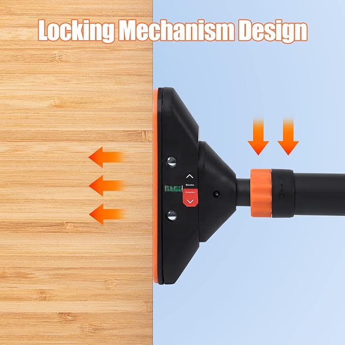 Pull Up Bar for Doorway, Strength Training Pull-up Bars, No Screws, No Installation Required, Max Load 440 LBS Chin Up Bar With Level Meter and Adjustable Width for Home Gym Upper Body Workout