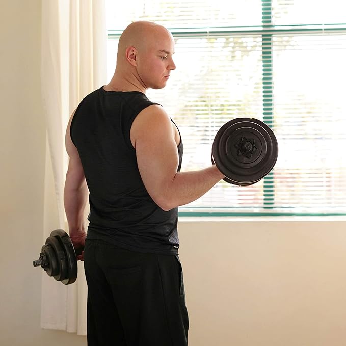 Sunny Health & Fitness Exercise Vinyl 40 Lb