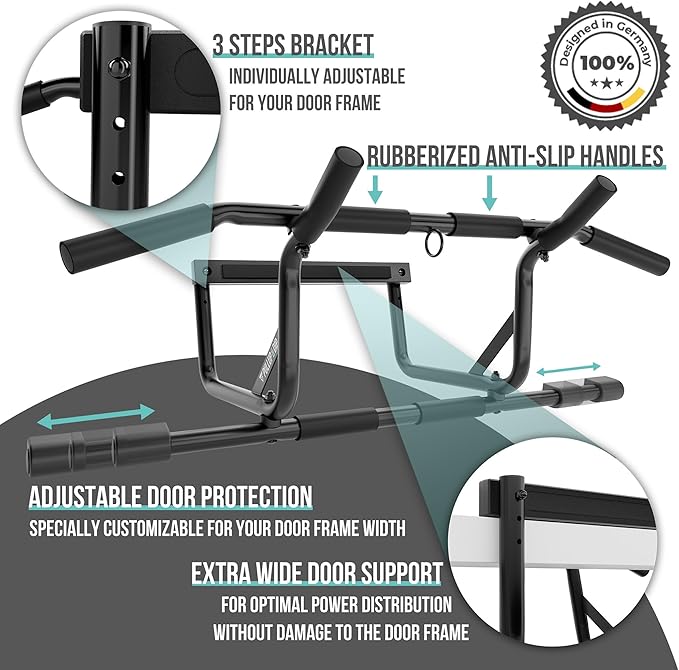 PULLUP & DIP Pull-Up Bar 39.4x13.8 inches, 240 pounds,