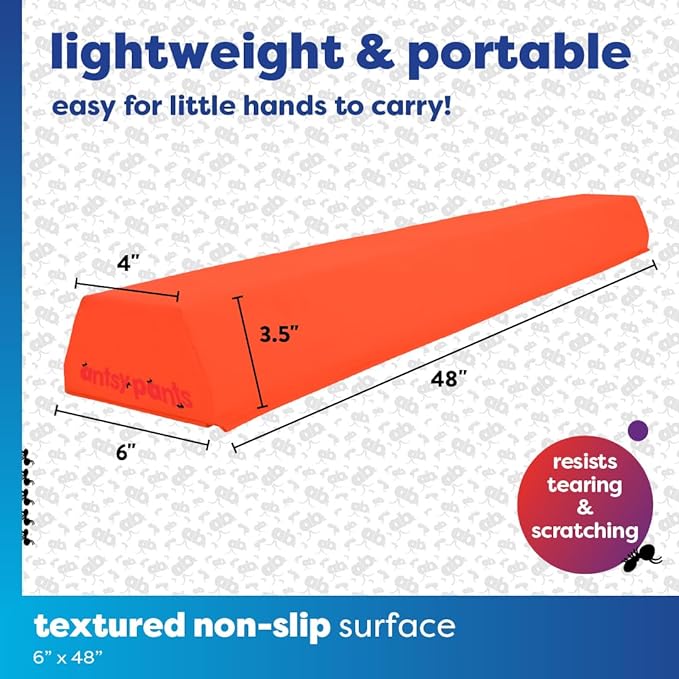 Balance Beam – Portable Gymnastics Beam 200lbs, Toddler
