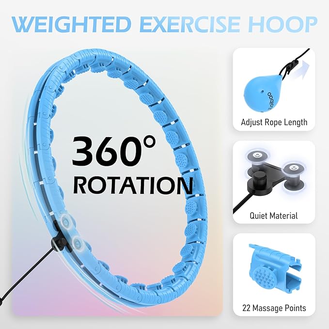 Weighted Hula Circle with 26 Links(56 Inch)