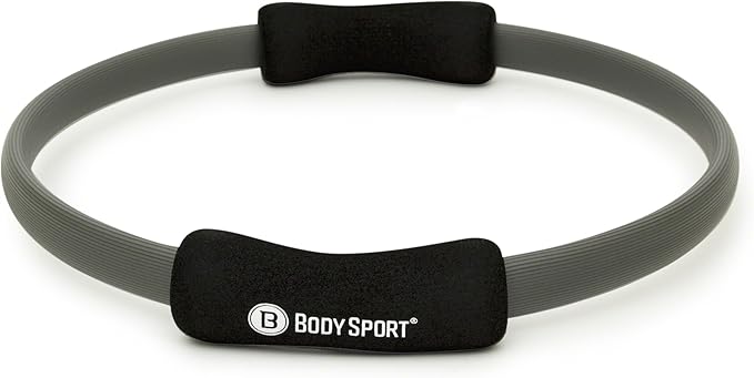 Body Sport Pilates Ring with Foam Padded Grips