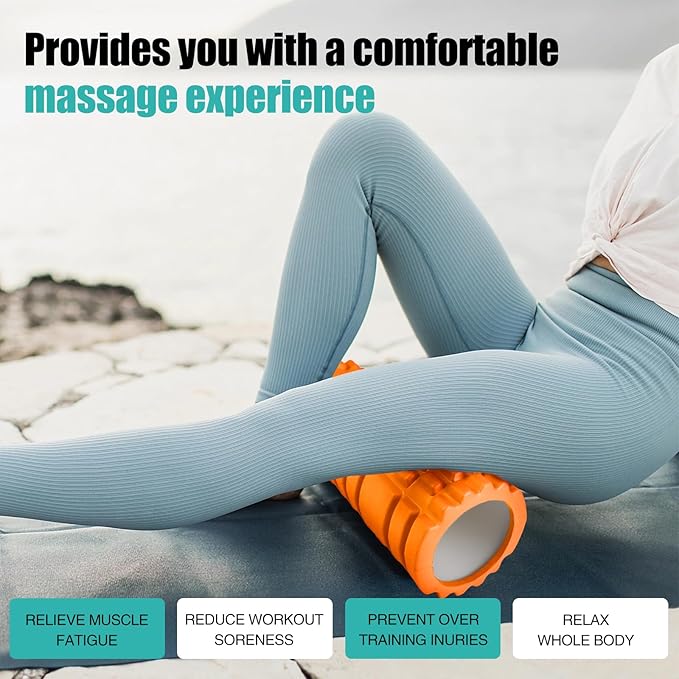Foam Roller High Density Patented Exercise Roller