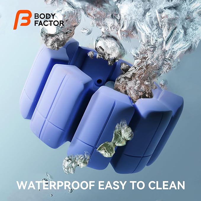 Ankle Weights, Wearable Silicone Wrist Weights, Adjustable Size 2 (1 (1 lb