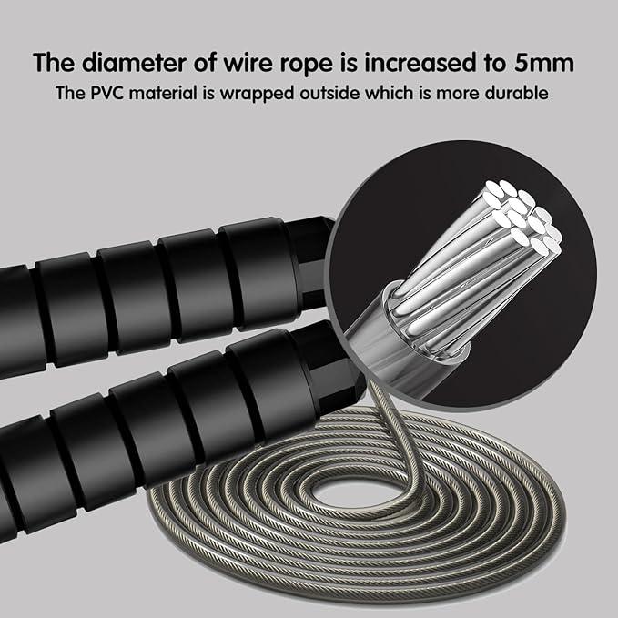 Jump Rope, Exercise Jumprope for Men Women and