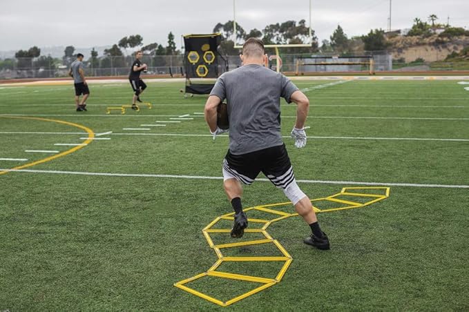 SKLZ Agility Trainer Pro Trapezoid Agility Trainers for Multi-Directional Ladder Patterns