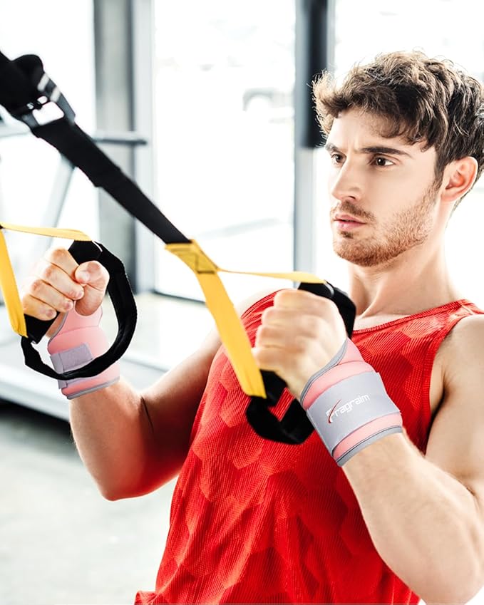 Fragraim Wrist Weights for Women Men with Thumb Loops Lock 1lb*2 1.5lbs*2 2lbs*2 2.5lbs*2 3lbs*2 Wrist and Ankle Weights Sets for Walking Running Strength Training Exercises, Physical Therapy