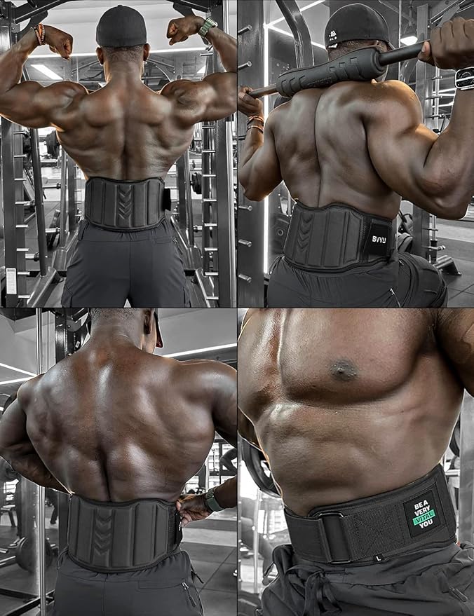 BVVU Weight Lifting Belts for Men Quick Locking