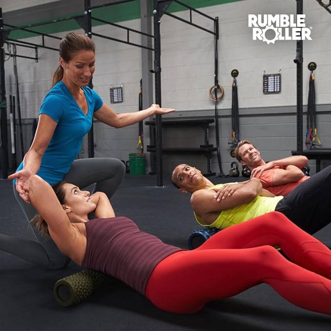 RumbleRoller Original Textured Foam Roller - Deep Tissue 22" Gator