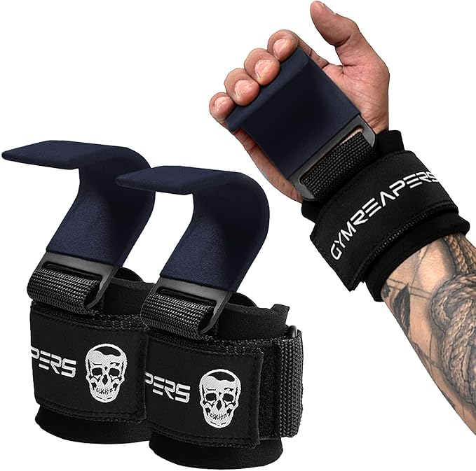 Gymreapers Weight Lifting Hooks (Pair)