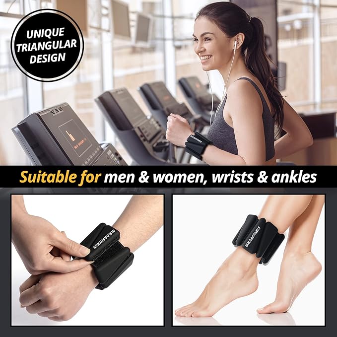 Wrist & Ankle Weights 2 (1lb (1lb or 2lb each 1kg or 2kg total).