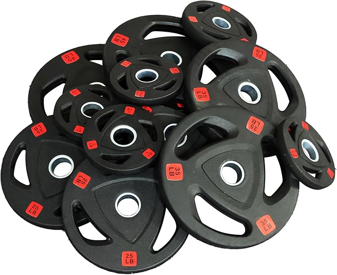 Signature Fitness Olympic 2-Inch Cast Iron Plate Weight