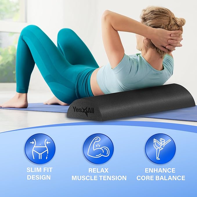 Yes4All Soft-Density Half PE 12/18/ 24/36 inch Foam