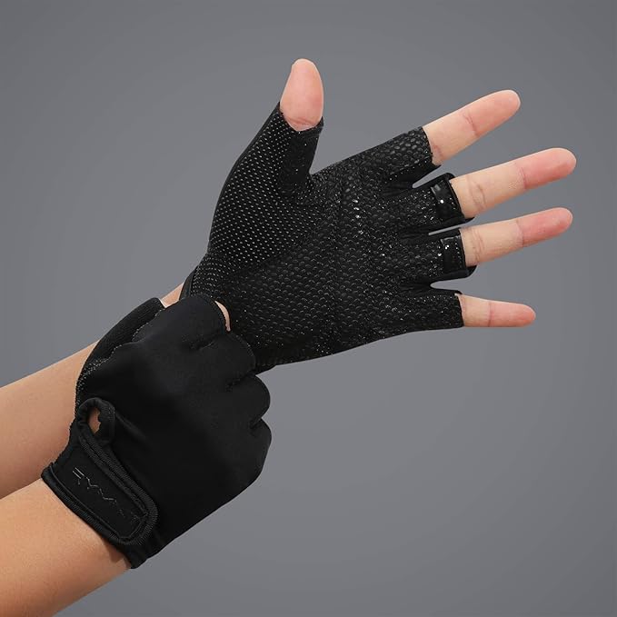 Workout Gloves for Women Men - Weight Lifting Gloves with Full Palm Protection & Extra Grip for Women Gym, Weightlifting, Weight Lift, Rowing, Exercise, Sport, Cycling