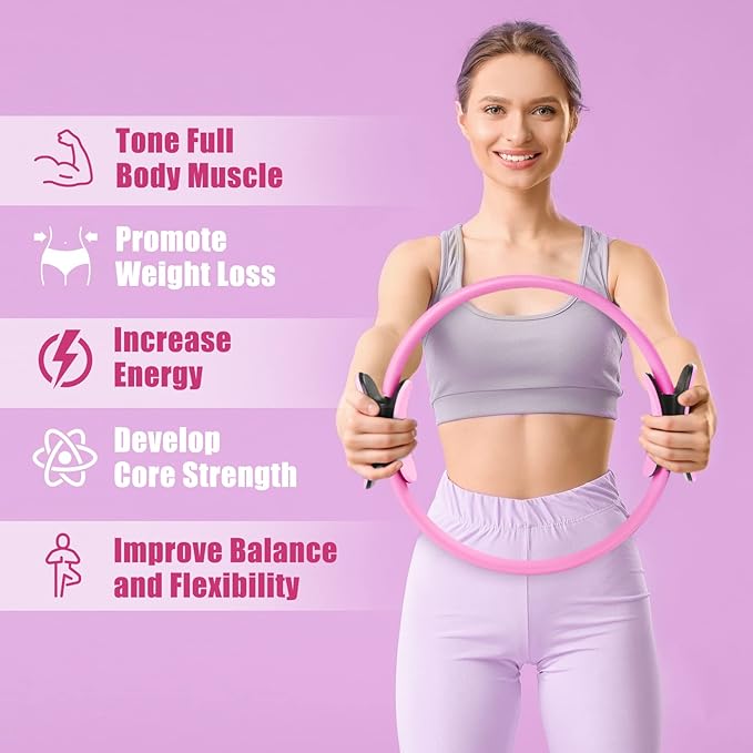 RitFit Pilates Ring Circle - 14 Inch Magic