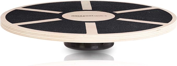 Amazon Basics Wood Wobble Balance Trainer Board