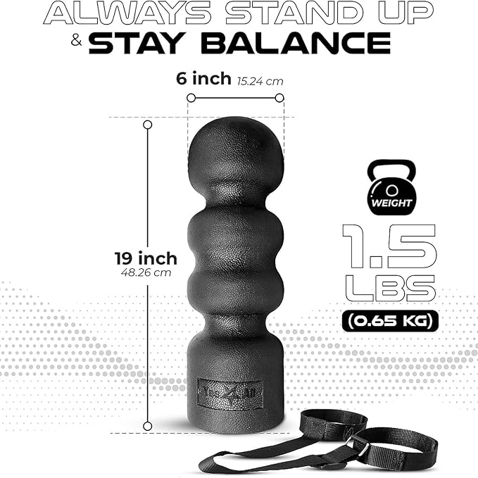Yes4All High Density Foam Roller for Back Pain