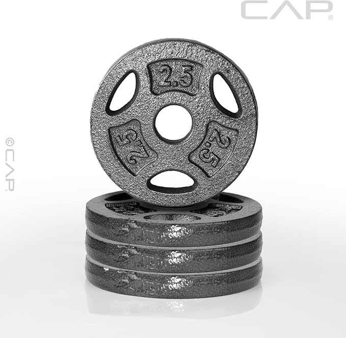 CAP Barbell Standard 1-Inch Grip Weight Plates